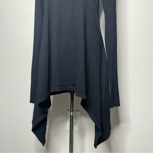 Killstar Black Asymmetrical Cora Long Sleeve Top Whimsigoth Goth Alternative - Picture 7 of 10